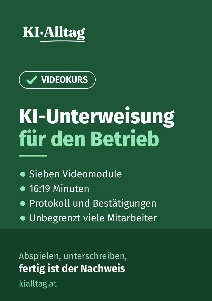 Deckblatt von KI-Schulung für den ganzen Betrieb